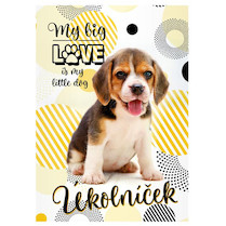 Školní deníček A6 úkolníček Pes