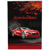 Školní deníček A6 úkolníček Red Speed
