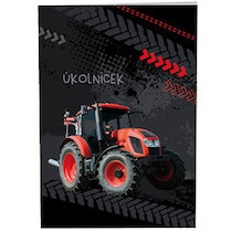 Školní deníček A6 úkolníček Traktor