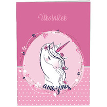 Školní deníček A6 úkolníček Unicorn