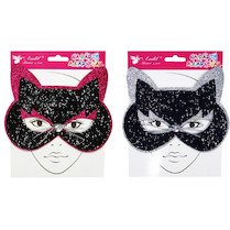 Škraboška kočka mix barev