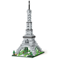 Stavebnice KOCO Eiffelova věž 538 dílků 12x8x21 cm