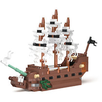 Stavebnice KOCO Bludný Holanďan 320 dílků 17x3x9 cm