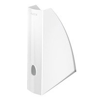 Stojan na časopisy WOW bílý