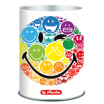 Stojánek na tužky kulatý Smiley