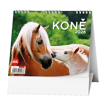 Stolní kalendář IDEÁL Koně