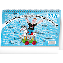 Stolní kalendář Kulinářské vandrování – Kamila Skopová 23,1×14,5cm