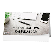 Stolní kalendář Měsíční pracovní kalendář