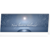 Stolní kalendář Nový lunární kalendář 2024 33×12,5cm