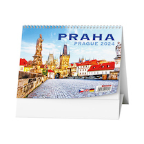 Stolní kalendář Praha 2024