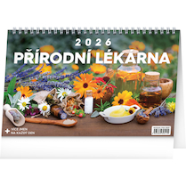 Stolní kalendář Přírodní lékárna 2024 23,1×14,5cm