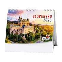 Stolní kalendář Toulky po Slovensku