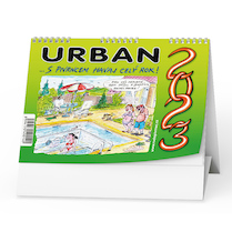 Stolní kalendář Urban Pivrncova dávka humoru na celej rok...2023
