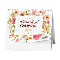Stolní kalendář žánrový týdenní Domácí lékárna (Renata Raduševa Herber)