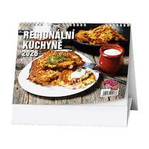 Stolní kalendář žánrový týdenní Regionální kuchyně