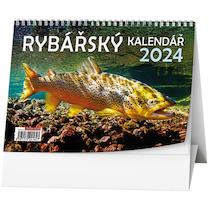Stolní kalendář žánrový týdenní Rybářský 