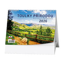 Stolní kalendář žánrový týdenní Toulky přírodou
