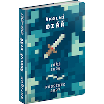 Studentský diář Gamer (září 2026 – prosinec 2027) 9,8 x 14,5 cm