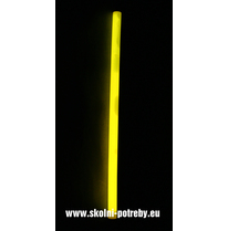 Svítící tyč Monster 36 cm žlutá