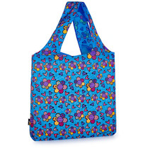 Taška nákupní skládací BAG 22E Blue
