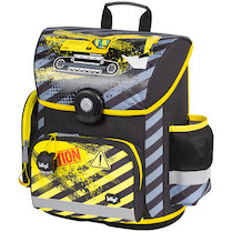 Taška školní anatomická Baagl Bagr + blikačka zdarma