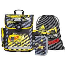 Taška školní anatomická Baagl Bagr sada