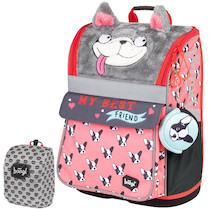 Taška školní anatomická Zippy Doggie + peněženka a pláštěnka