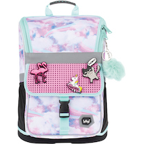 Taška školní anatomická Zippy Duha Kreativ + přívěšek