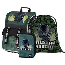 Taška školní anatomická Zippy Panter sada