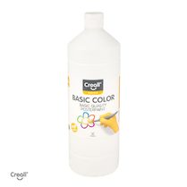 Tempera Creall basic 1000ml bílá
