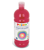 Tempera Primo 1000ml šarlatově červená