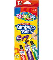 Temperové barvy 12 barev Colorino