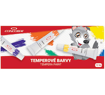 Temperové barvy 12ks Concorde