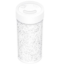 Pudr glitterový bílý 20g