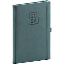 Týdenní diář Catanella 2024 modrošedý 15×21cm