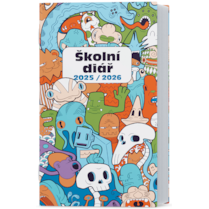 Týdenní diář školní Kamil lamino Monstra