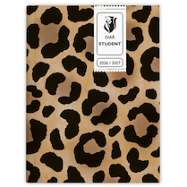 Týdenní diář školní Student V8 lamino kapesní Leopard
