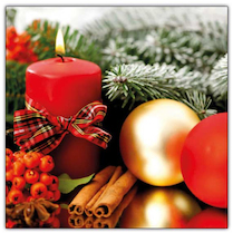 Ubrousky vánoční třívrstvé 20ks