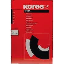 Uhlový papír A4 černý 20ks