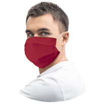 Ústenka rouška jednorázová bordó 20ks