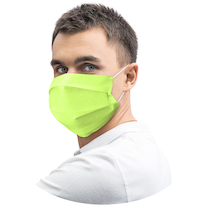 Ústenka rouška jednorázová žlutozelená 20ks