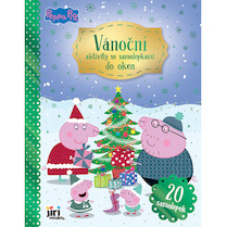 Vánoční aktivity se samolepkami do oken Prasátko Peppa