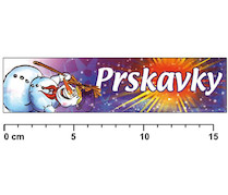 Vánoční prskavky 16cm 