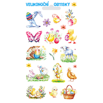 Velikonoční obtisky vodové 5501-G