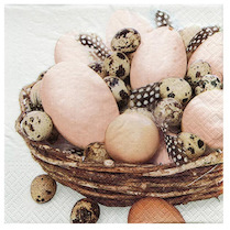 Velikonoční ubrousky vajíčka