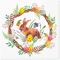 Velikonoční ubrousky Zajíček