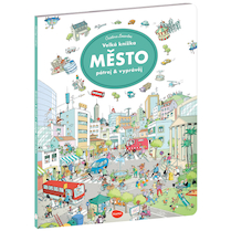 Velká knížka MĚSTO – Pátrej &amp; vyprávěj
