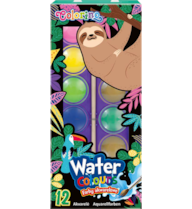 Vodové barvy Colorino 12 barev Wildkid