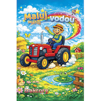 Vodové omalovánky A4 Traktor