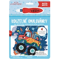 Vodové omalovánky Auto-moto